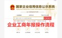 工商年报的具体操作步骤