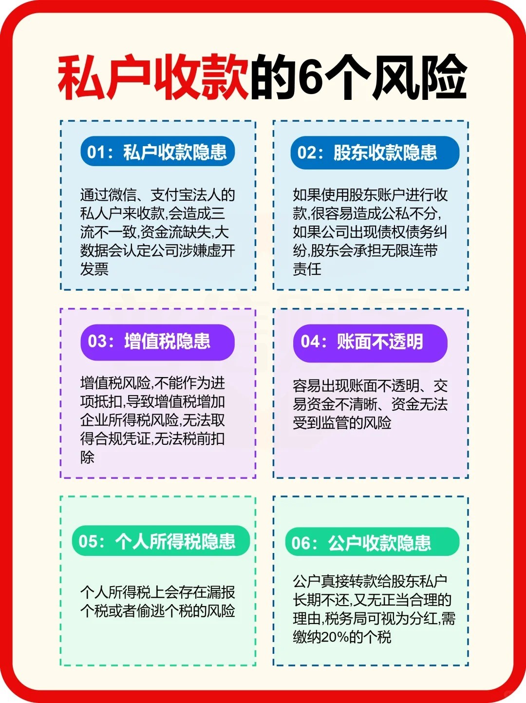 私户收款的6个风险